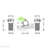 KAGER 94-5467 Dryer, air conditioning